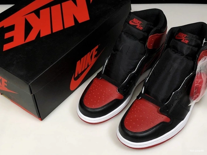 Rep TBkick Retro OG Jordan High 1 Air Banned 555088-001 0810